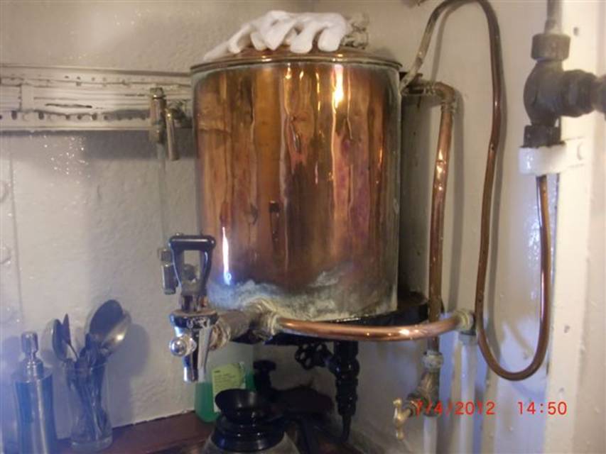 The secret of KC's fine tea & coffee - the steam kettle.jpg